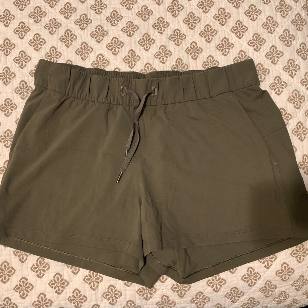 On the fly shorts; Olive Green